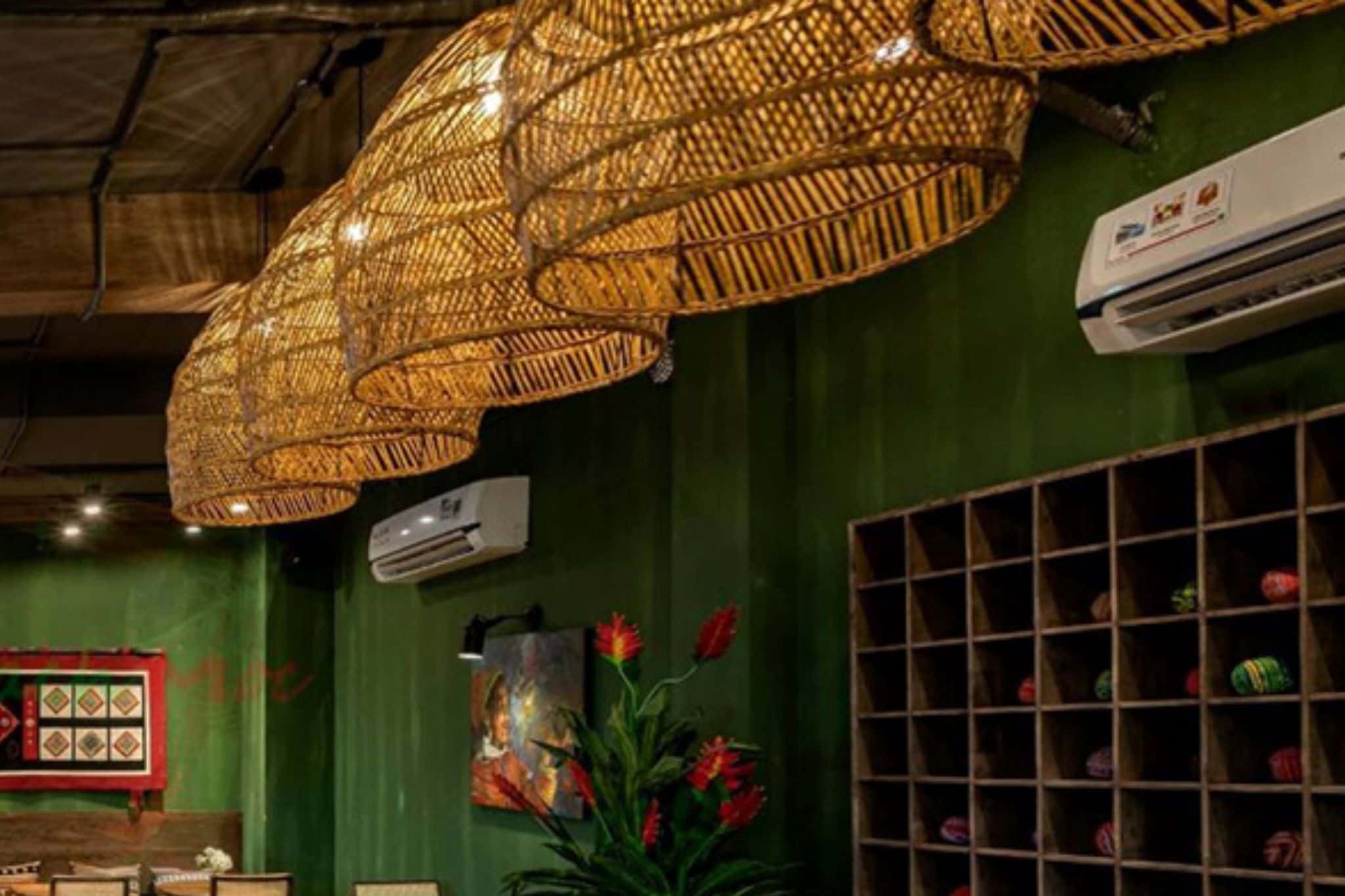 Vật liệu trong thiết kế quán cafe phong cách Rustic